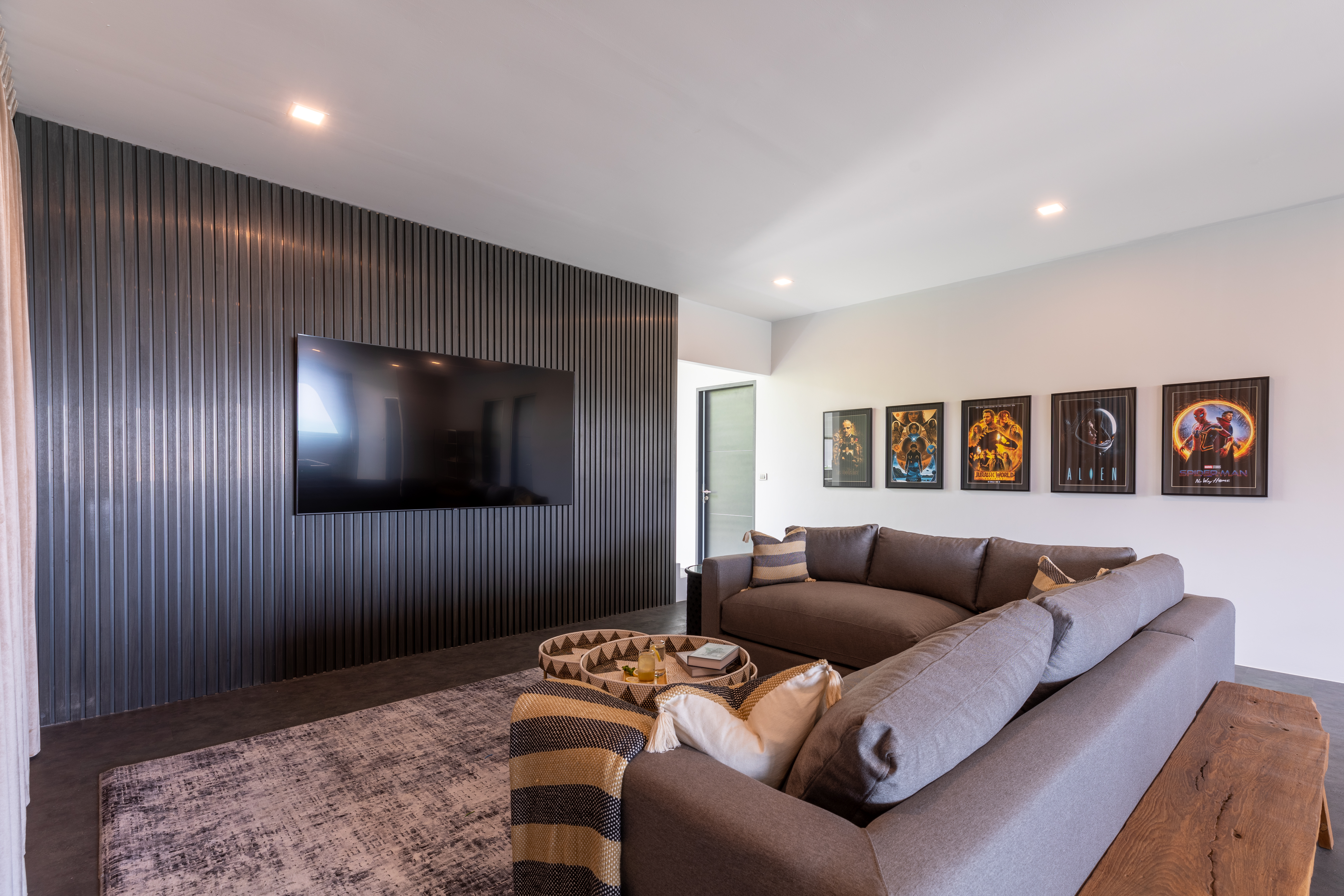 Living spaces at Villa Anushka